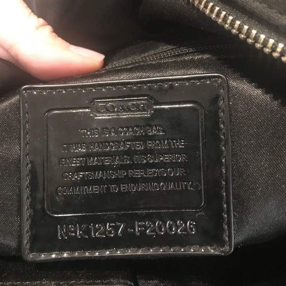 NWOT Coach Poppy Signature Jacquard Tote - Picture 4 of 4